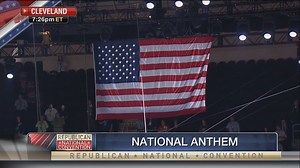 ICYMI: Ayla Brown performs the national anthem on the final night of the #GOPConvention. | Fox Business