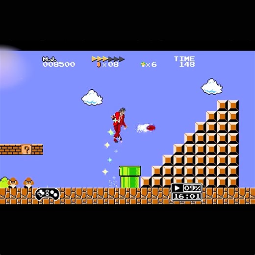 Michael Jackson Super Mario 😁🤣 | SA