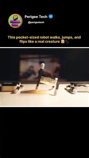 This Tiny Robot Moves Like a Real Animal 😳🤖#shorts #robot #robotics #technology #innovation #ai