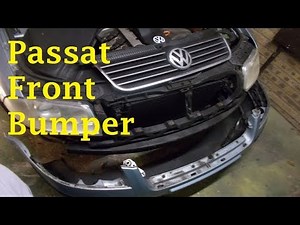 Volkswagen Passat Front Bumper Removal