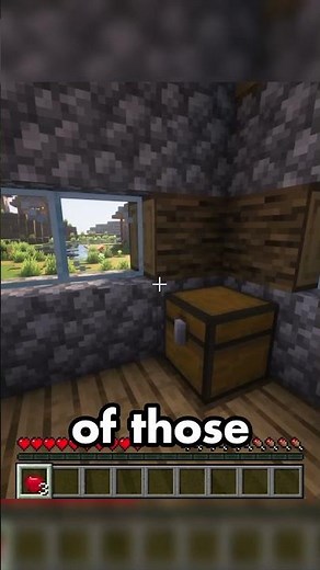 Always find items in your chest with this GENIUS MINECRAFT MOD! #minecraft