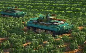 【Minecraft】BMP-2 建筑教程 (1.5:1)