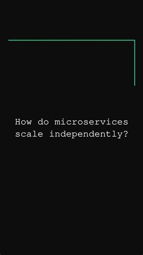 How do microservices scale | Java Interview Questions #java #interviewquestions