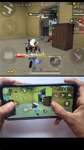 poco x3 pro 60fps screen recording and 120hz 360hz smooth display free fire handcam gameplay 4k