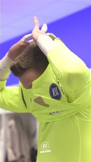 In der KSC-Kabine vor dem Eröffnungsspiel