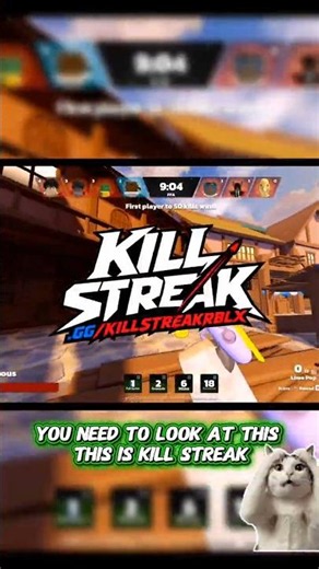 Roblox Kill StreakKill Streak Roblox gameplayNew Roblox FPS game