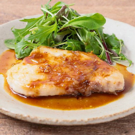 にんにく醤油香る めかじきのステーキ 作り方・レシピ | クラシル