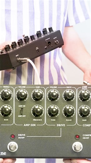 7.1K views · 73 reactions | The Punchline is an all-in-one bass rig with amp emulation, Baxandall EQ, and compression that can be placed before or after the amp sim, designed so bass players can simply plug in and play. Available exclusively Sweetwater in limited quantities! | JHS Pedals | Facebook