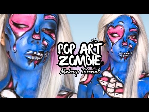 Turn Yourself Into A Pop art Zombie For Halloween with this beginner friendly sfx tutorial