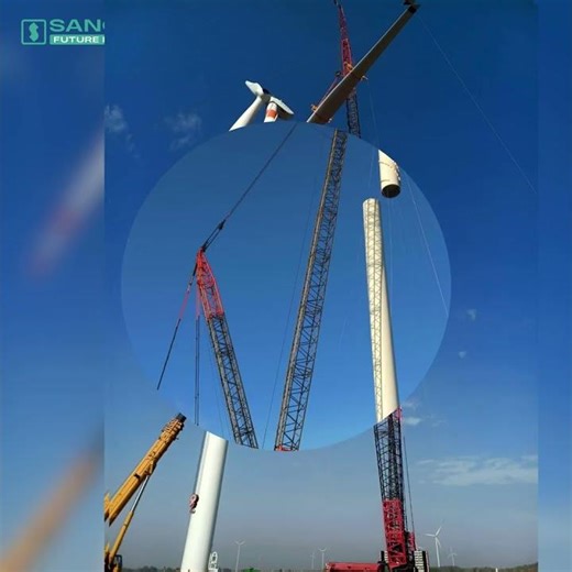 Wind Mill Erection