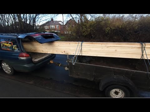 How I Transport Long Lumber In Pickup Truck