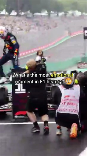 What’s the most emotional moment in F1 history? 😢