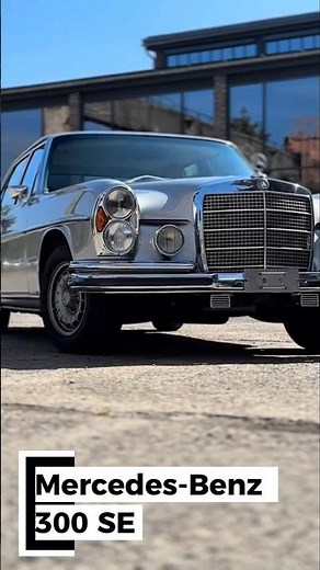 The Elegant Beast: Unraveling the Legacy of the Mercedes-Benz 300 SE 3.5 W109