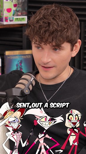 Freaking Out Over Cast Mates in Hazbin Hotel with Blake Roman! #hazbinhotel #angeldust #hazbinhoteledit #hazbinhotelalastor @itsblakeroman