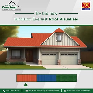 30K views · 121 reactions | Picking the right roof can be confusing. Be sure before you install, with Hindalco Everlast Roof Visualiser that lets you match the roof virtually. For more information, visit https://bit.ly/37oxqoz #RoofVisualizer #TheGreenMetal ﻿#HindalcoEverlast #EverlastRoofingSheets #AluminiumRoofingSheets #Hindalco | HindalcoEverlast | Facebook