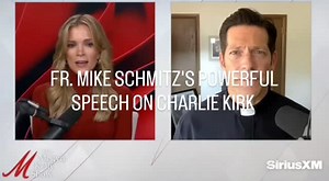 Fr. Mike Schmitz delivers a very powerful speech #charliekirk #megynkelly | Catholic Arena
