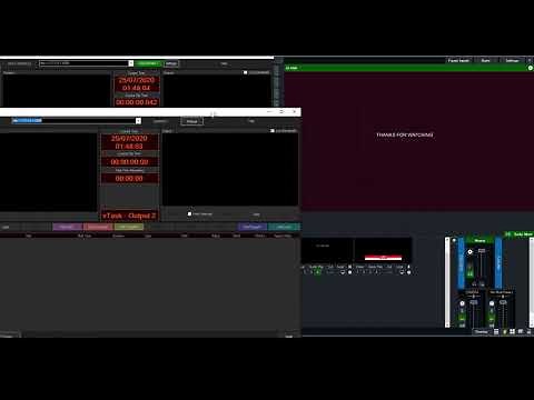 vTask + vMix Live Event Template
