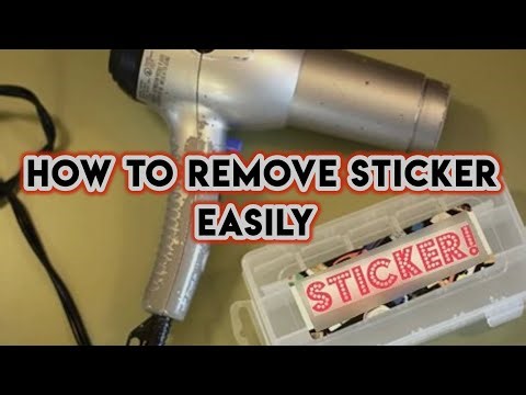 How to Remove Stickers Easily | Remove Stickers Using This Household Trick
