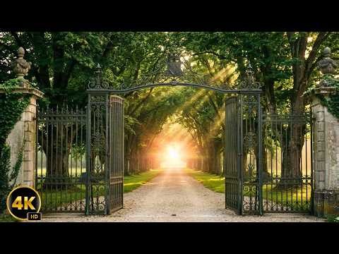 Morning Spring Walk in Nature 4K 🌳 Pure Natural Sounds | Relaxing ASMR Ambience