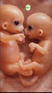 Twins in Early Development #twins #pregnancy #twinsdevelopment #3danimation
