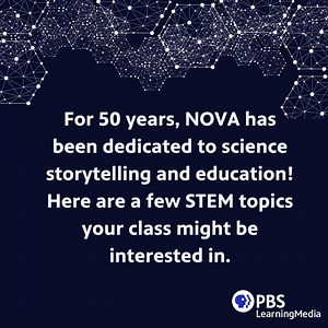 3.3K views · 41 reactions | Did you know PBS LearningMedia is the home to over 1,000 NOVA Education teaching resources? We'd love to hear how you use our NOVA resources in your classroom. (Grades: All) Full collection: https://bit.ly/4aqjDJ0 | PBS Teachers | Facebook