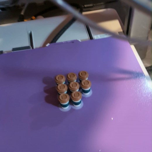 Coffee Cup Fridge Magnets #coffee #magnets #fridge #decor #3dprinting #3dprinter | Lee Flick