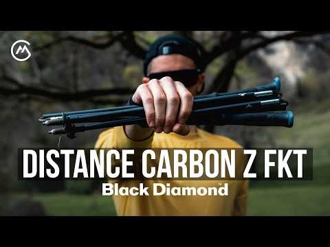 Test Distance Carbon Z FKT, bâtons de trail EXCELLENTS par Black Diamond