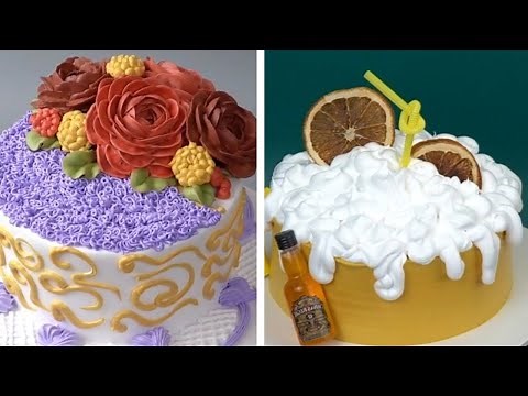 Flowers Cake Tutorials Video | Extreme Cake