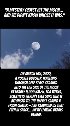 The Mystery Rocket That Hit the Moon