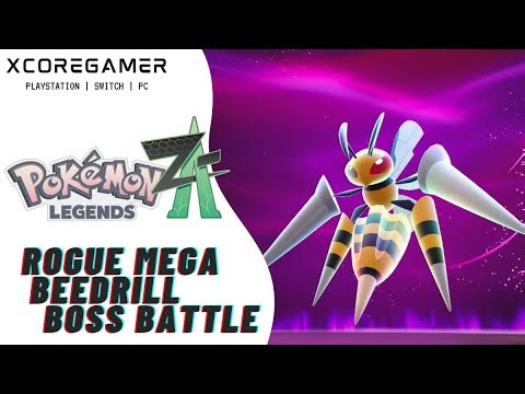 Rogue Mega Beedrill Boss Battle | Pokémon Legends Z-A Mega Evolution Showdown