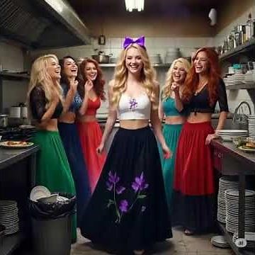 MAGIC GENDER CHANGE MAN TO WOMAN! BOSSY WAITER IS TRANSFORMED BY THE MAGIC SKIRT!