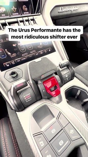 41K views · 33K reactions | You basically need a graduate degree to use the Lamborghini Urus Performante’s shifter. #lamborghini #lamborghiniurus #urusperformante #luxurycars #newcars #lambo #luxurylife | The Drive | Facebook