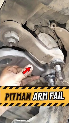Loose Steering? Pitman Arm Fix You Need to See #mechanic #car #service