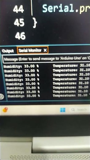 Arduino KY-015 Sensor in Action! 🌡️ Measure Temperature & Humidity in Seconds #Shorts