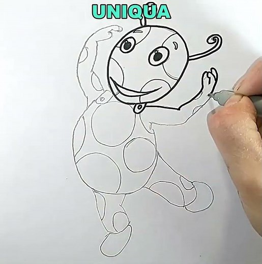 Dibuja y Colorea a Uniqua de Backyardigans | Dibujos para niños