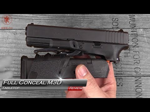 Fold Your Glock: Folding Pistol Full Conceal M3D Tabletop Review