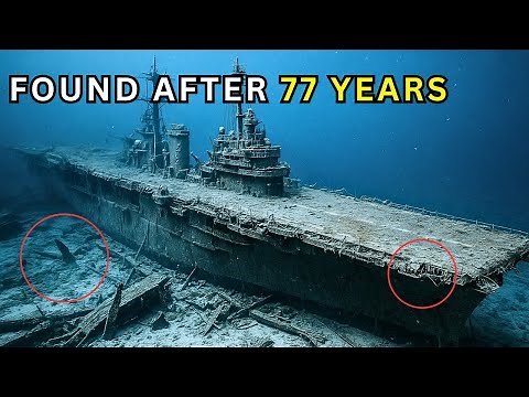 USS Wasp (CV-7) – Lost WWII American Carrier Torpedoed Off Guadalcanal – Found After 77 Years