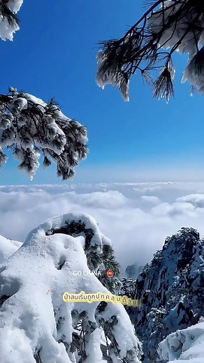 1.9K views · 35 reactions | หวงซานในฤดูหนาว โรแมนติกถึงขีดสุด...