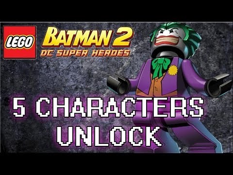 LEGO Batman 2 : DC Super Heroes Bonus Episode #6 - Joker, Bane , Killer Moth & More