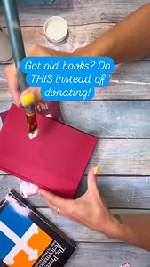 3.3K reactions · 458 shares | And NO I didn't "destroy" a perfectly good book. I upcycled it into something beautiful! If you disagree I'm probably not the crafter for you  #bookcraft #patrioticdecor #americanflag #crafty | Manda Panda Projects | Facebook