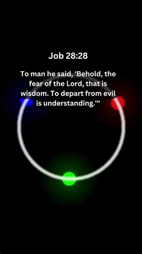 Jesus Saves | Job 28:28 Daily Bible Verse