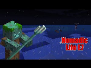 Trapped! Ending Up In The Same Place We Started! Vampire Challenge - Minecraft Nomadic Life E7