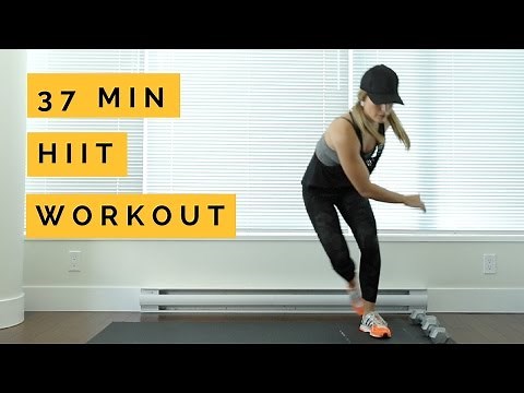 37 min At Home HIIT Workout
