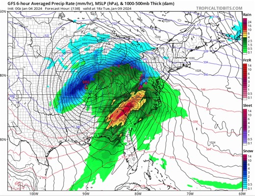5.7K views · 197 reactions | A Winter storm is 5 days out, we will...