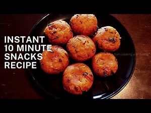 Instant 10 minutes snacks recipe | Easy and tasty recipes to make at home snacks |