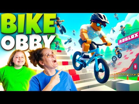 Can I Beat the Laser Obby Without Failing off my Bike?