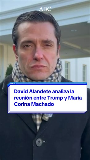 Reunión de María Corina Machado con Trump en La Casa Blanca