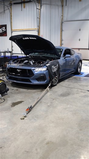 Big 3 Racing on Instagram: "'24 Mustang GT dyno tune after we installed a ported intake and cold air intakes! #s650 #s650mustang #fordmustang #mustanggt #mustang #coyote #mustangdyno #hptuners #big3racing #b3r #dyno #dynotune"