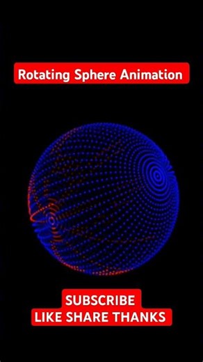 Rotating sphere animation after effects #aftereffects #animation