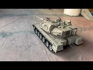 Hooben 1/10 Merkava Upgrade: CS-TK16 VCU+I6S (10ch) RC+2-axis stabilizer+Brushless Pack+Slip Ring